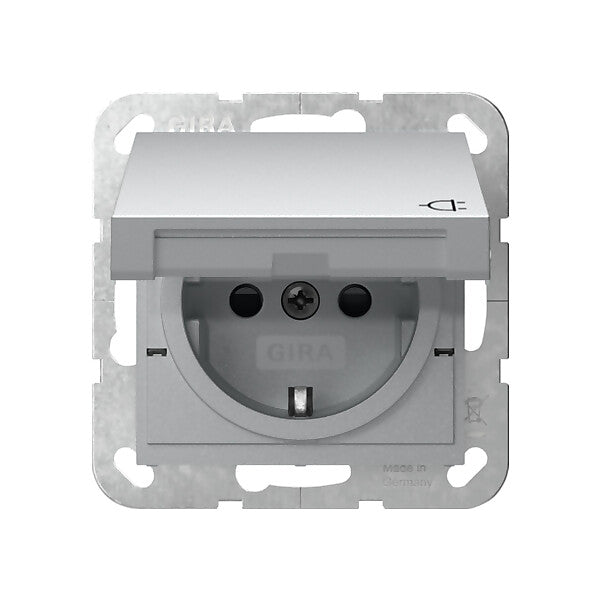 Gira Steckdose KD Alu 475426